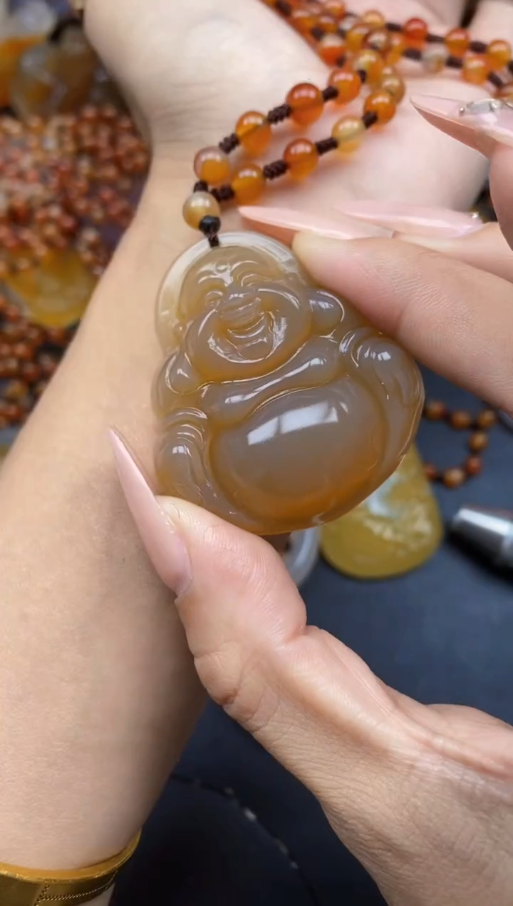 玛瑙/玉髓未镶嵌颈饰ll