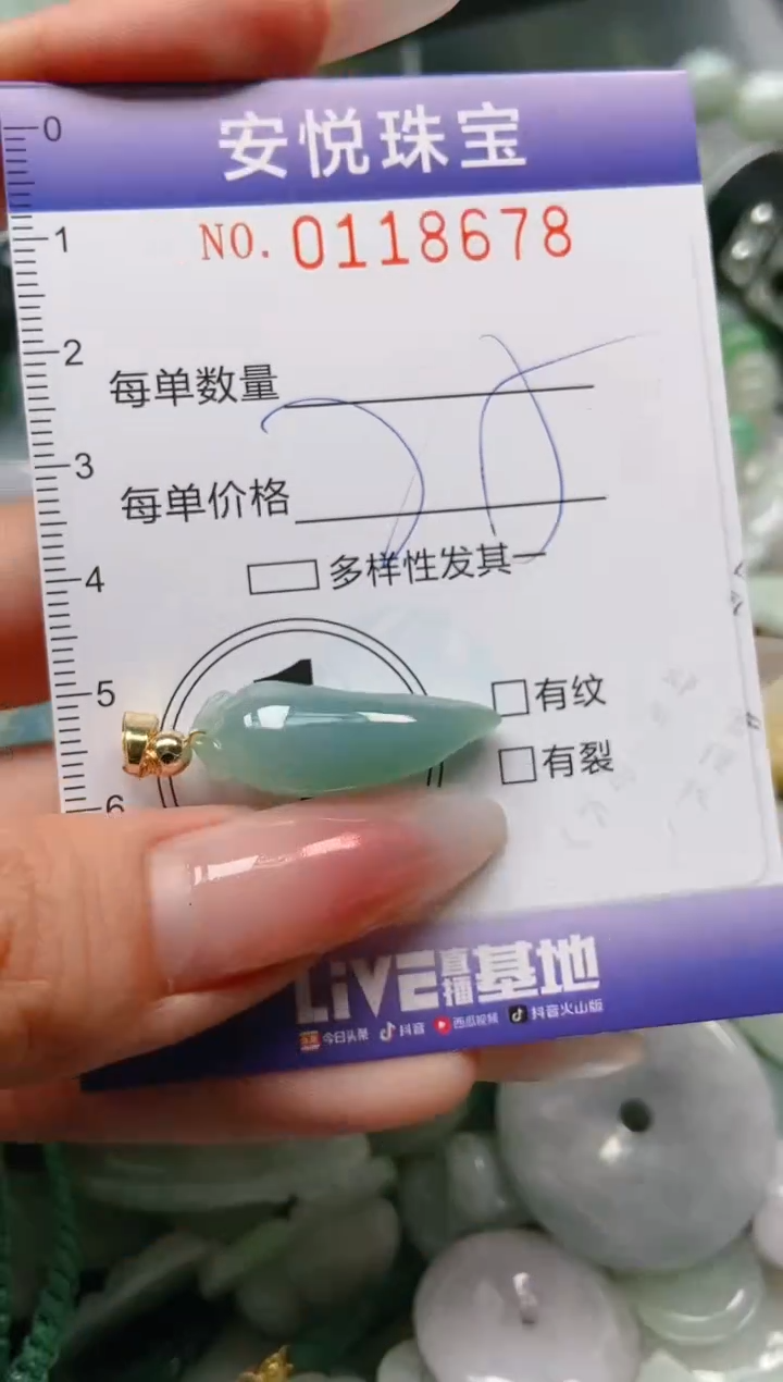 【闪购商品】翡翠颈饰未镶嵌闪购0118678