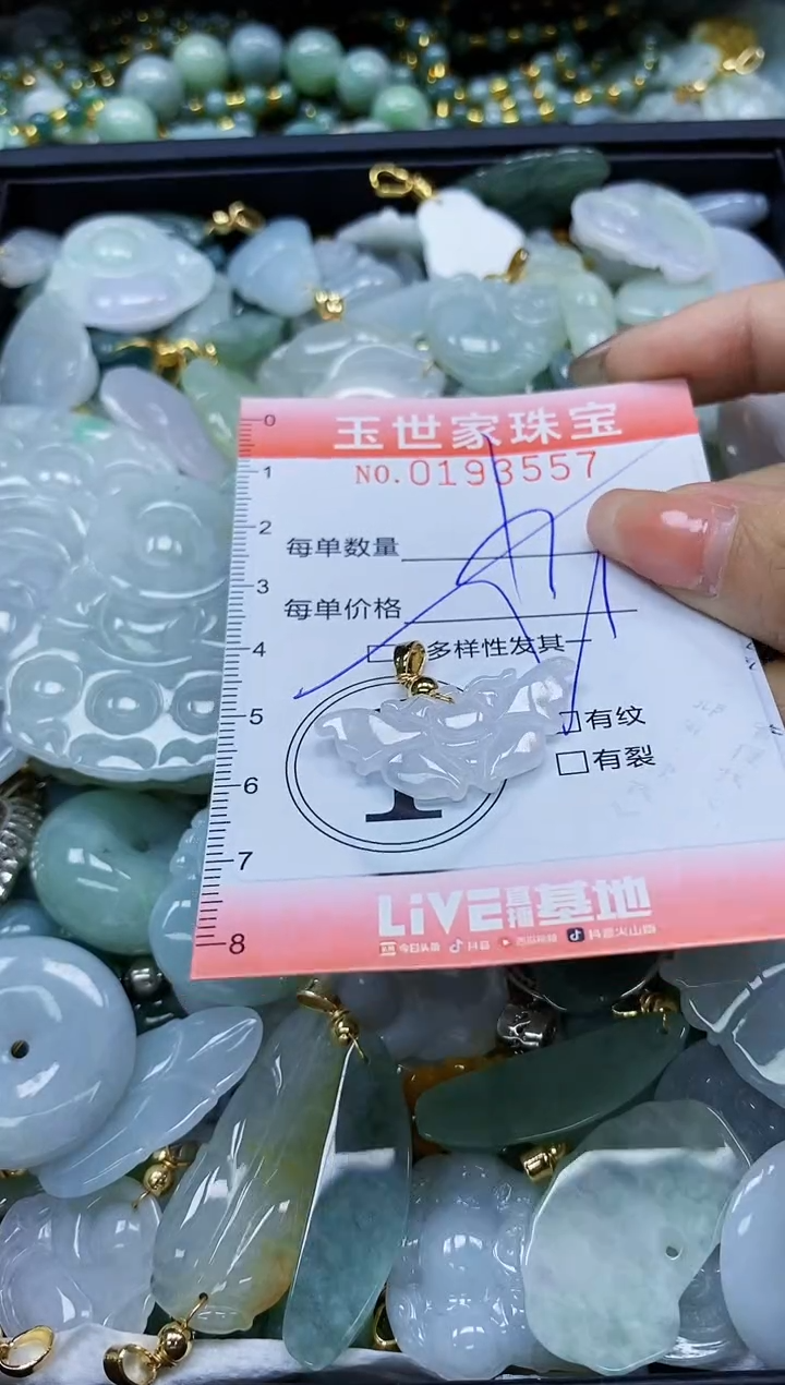 【闪购商品】翡翠颈饰未镶嵌闪购商品00193557多样性发其一