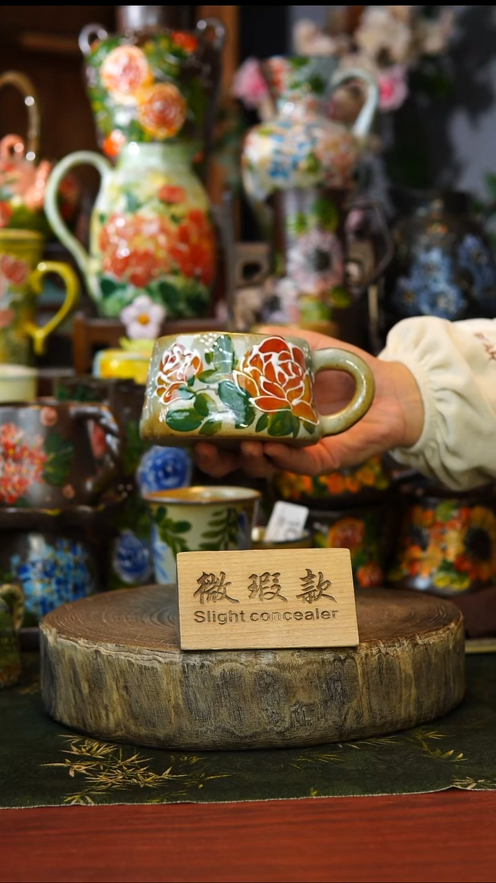 陶瓷20景德镇手工手绘釉下彩