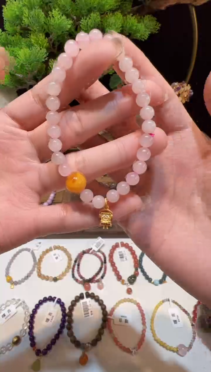 【闪购商品】水晶手串未镶嵌@@手饰