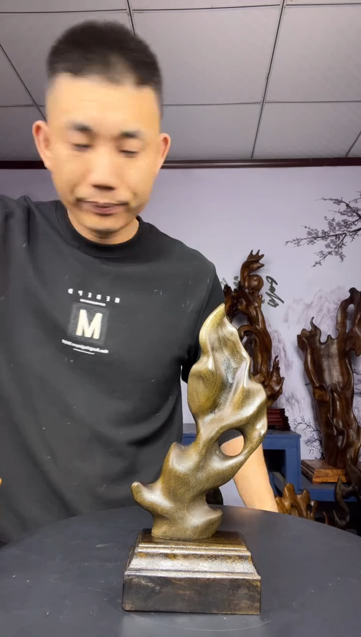 金丝楠木雕款L*Y金丝楠木工艺品摆件