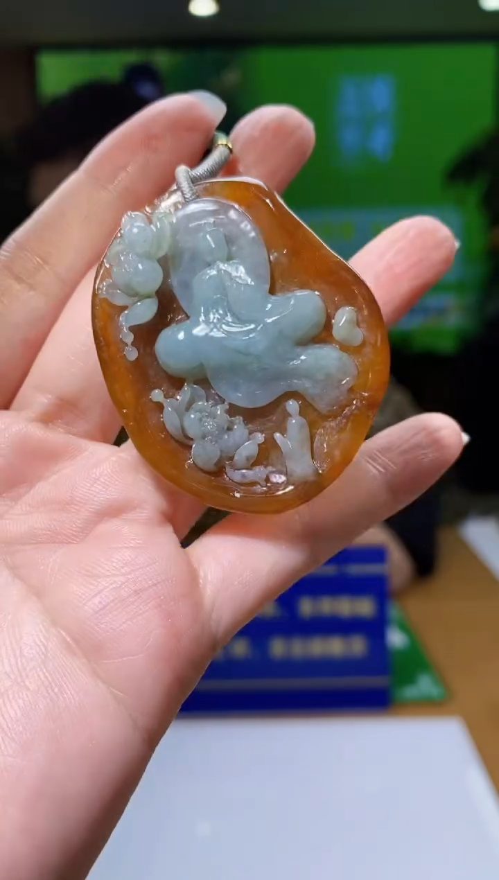 【闪购商品】翡翠颈饰未镶嵌B-@@MFCC021100232