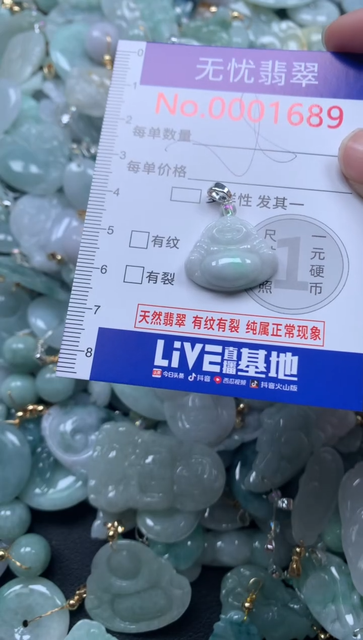 颈饰未镶嵌翡翠1689