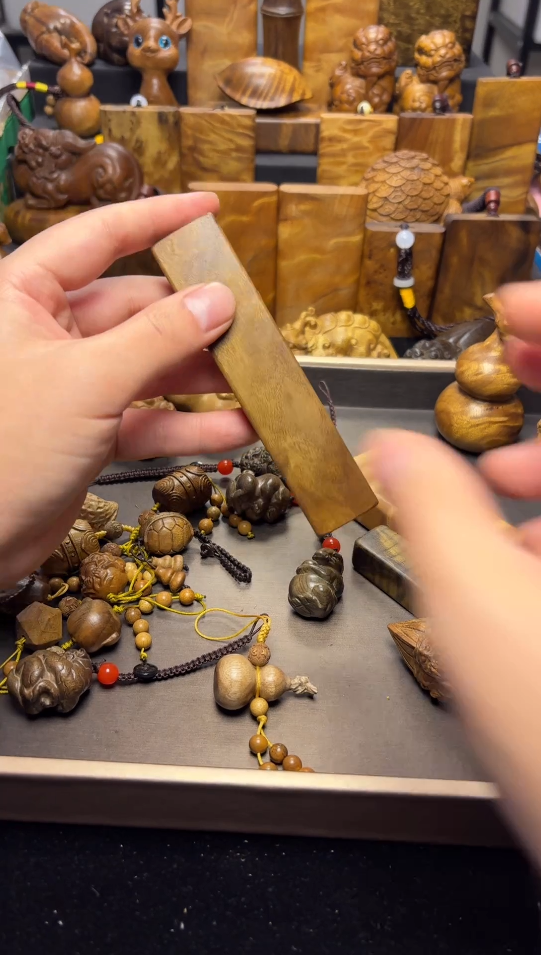 【闪购商品】楠木（金丝楠）手串/手链小金条50