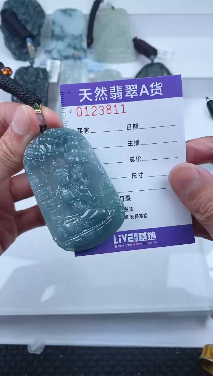 【闪购商品】翡翠颈饰未镶嵌811         