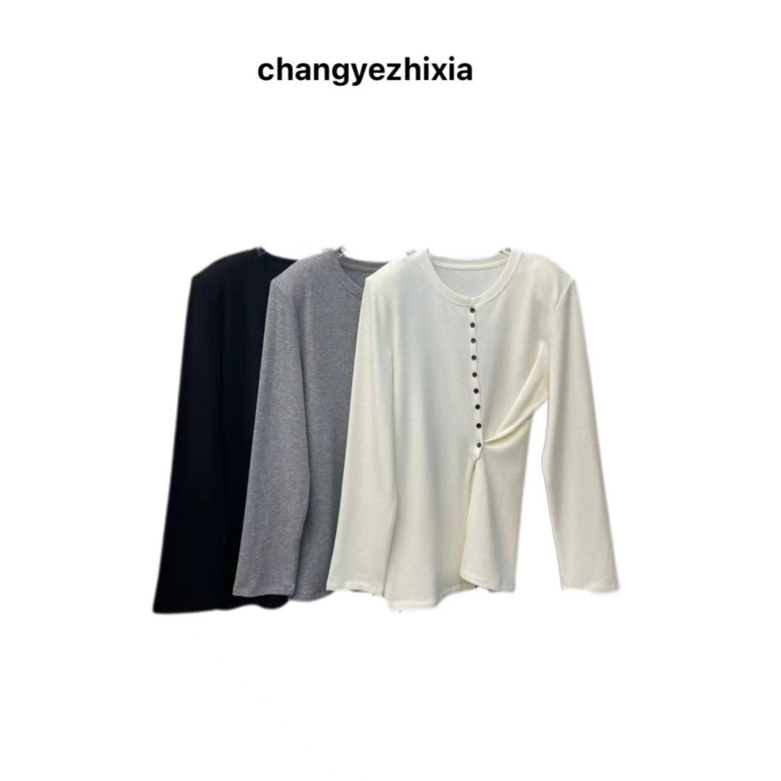 不规则设计感针织打底开衫  3339  时尚纯色设计师轻奢气质