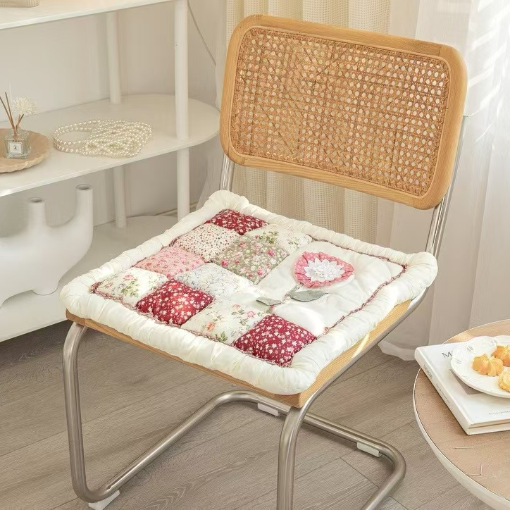 2025新款早冬韩式花朵坐垫