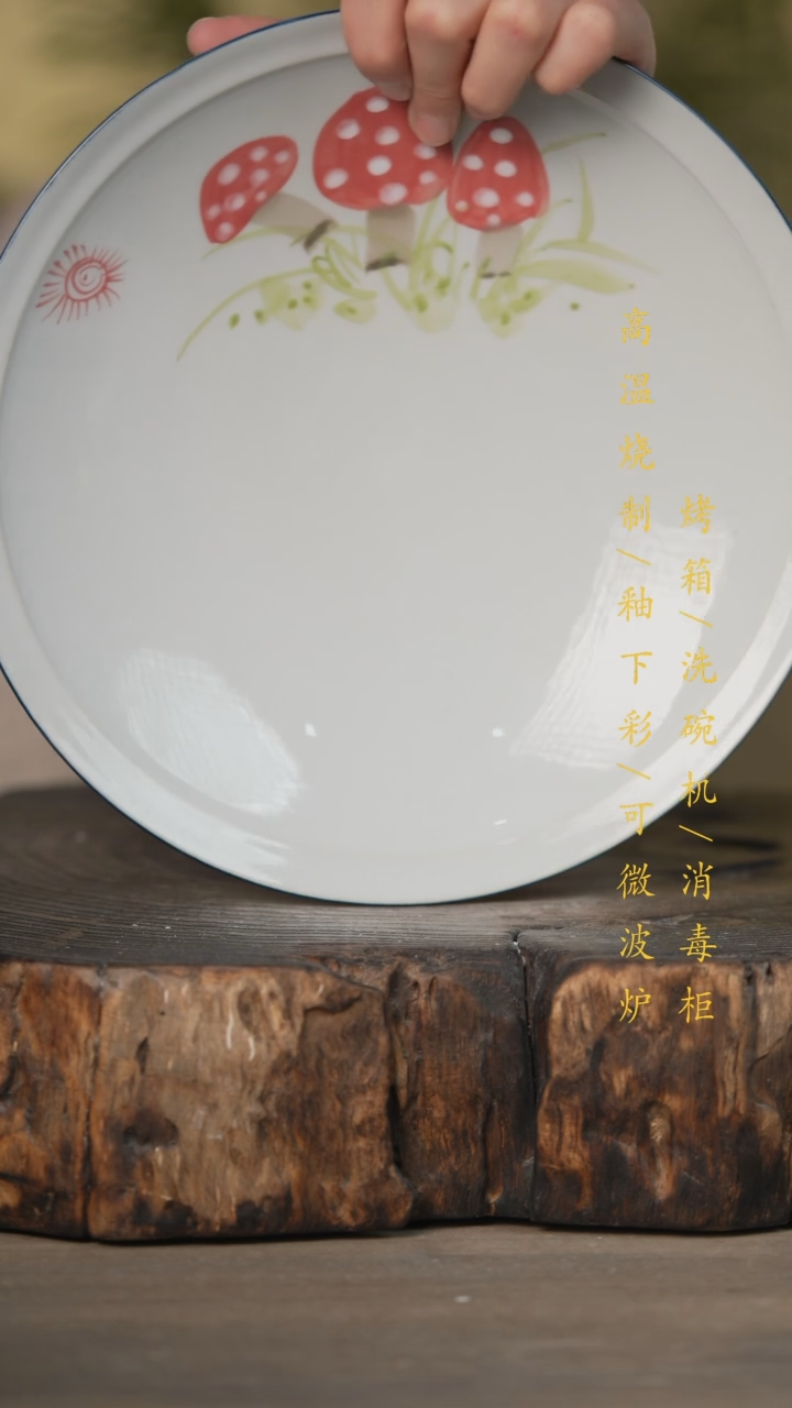 【闪购商品】碗景德镇高温釉下彩可微波烤箱洗碗机