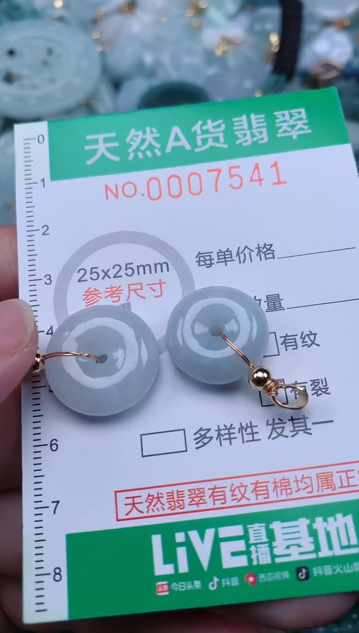 翡翠未镶嵌颈饰.0007541