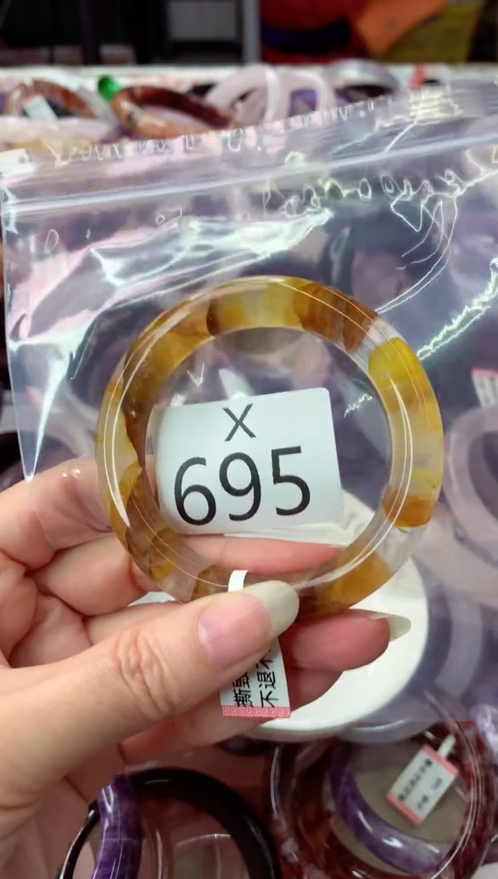 未镶嵌手镯水晶X695-52