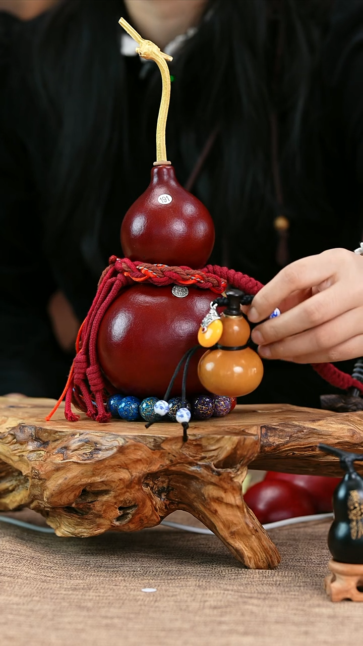 【闪购商品】191—光岳葫天然大漆酒葫芦不含漆珠