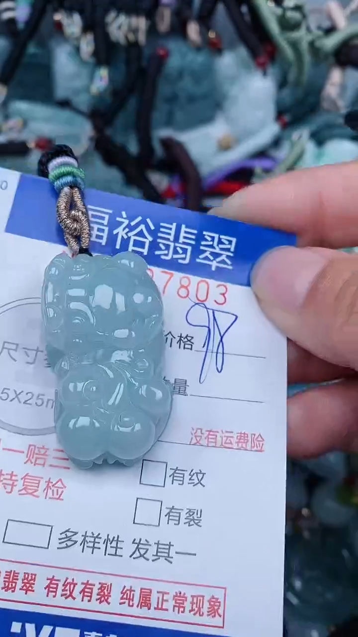 【闪购商品】翡翠颈饰未镶嵌...0007803