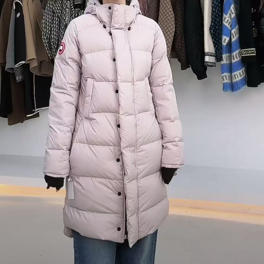 全新未使用 加拿大鹅 长袖羽绒服/M