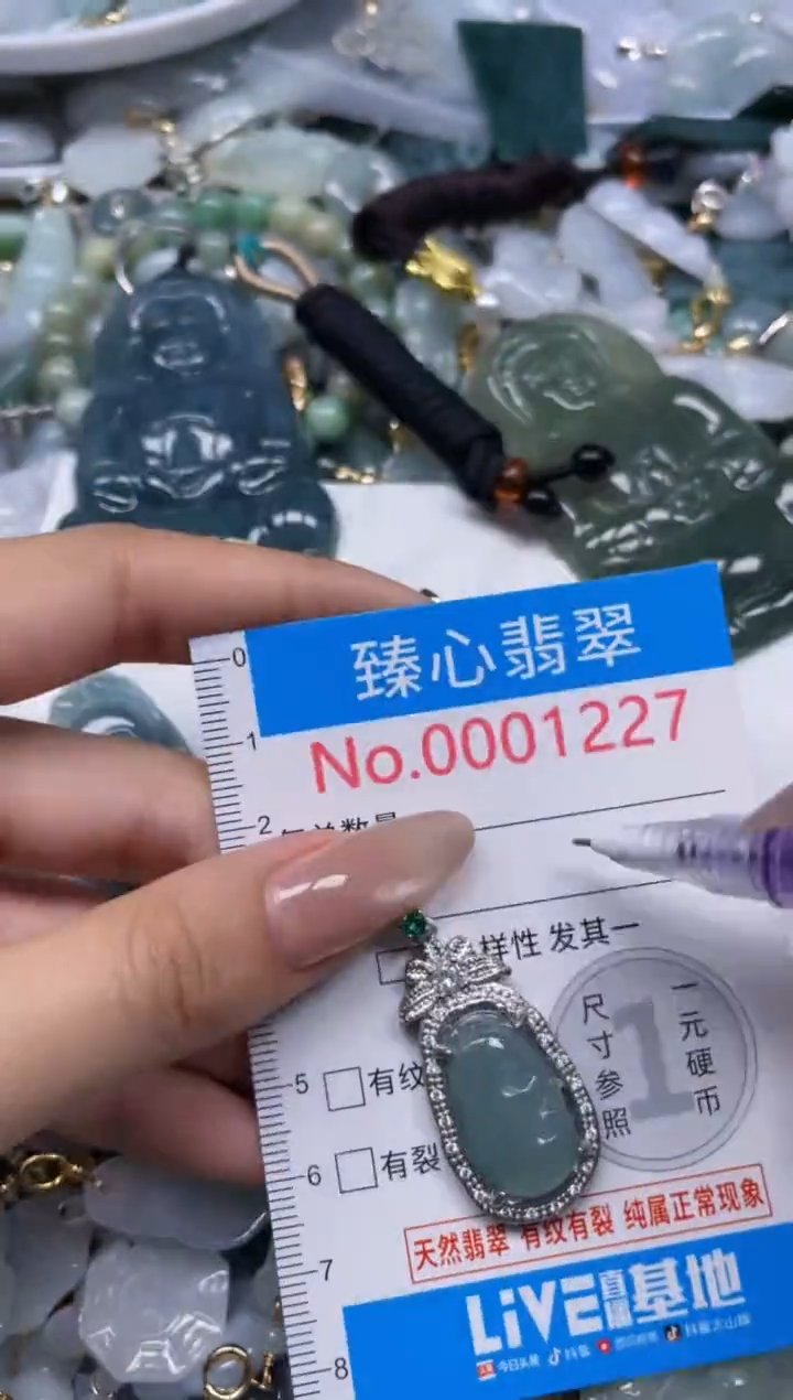 颈饰未镶嵌翡翠1227