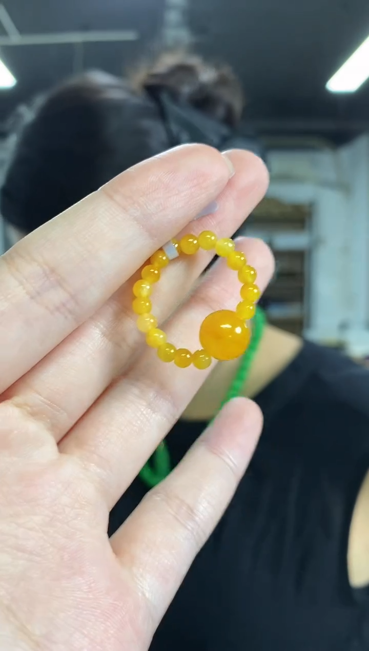 未镶嵌戒指翡翠闪购链接  多样性发其一颜色微差