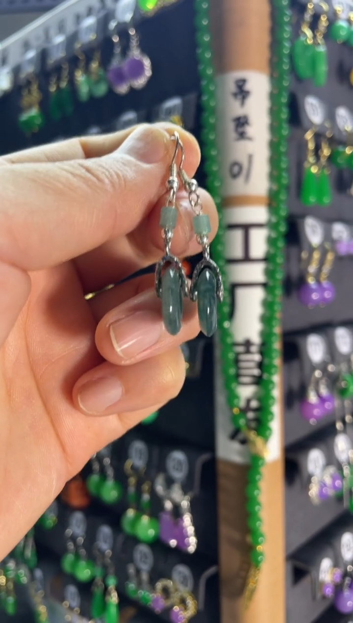 【闪购商品】翡翠颈饰银S925镶嵌017...