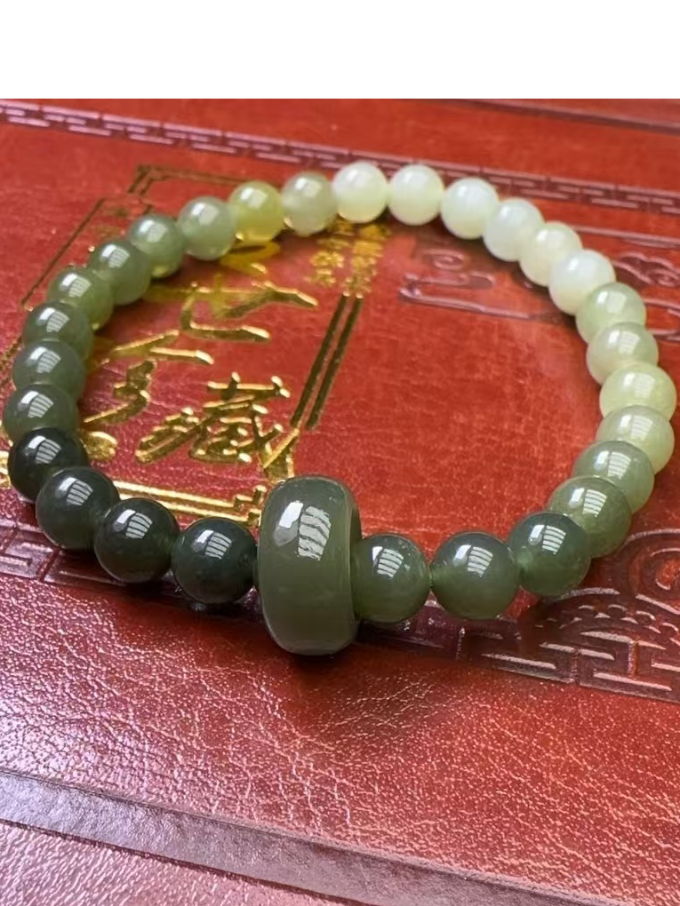 F1011和田玉手链多样性发其一