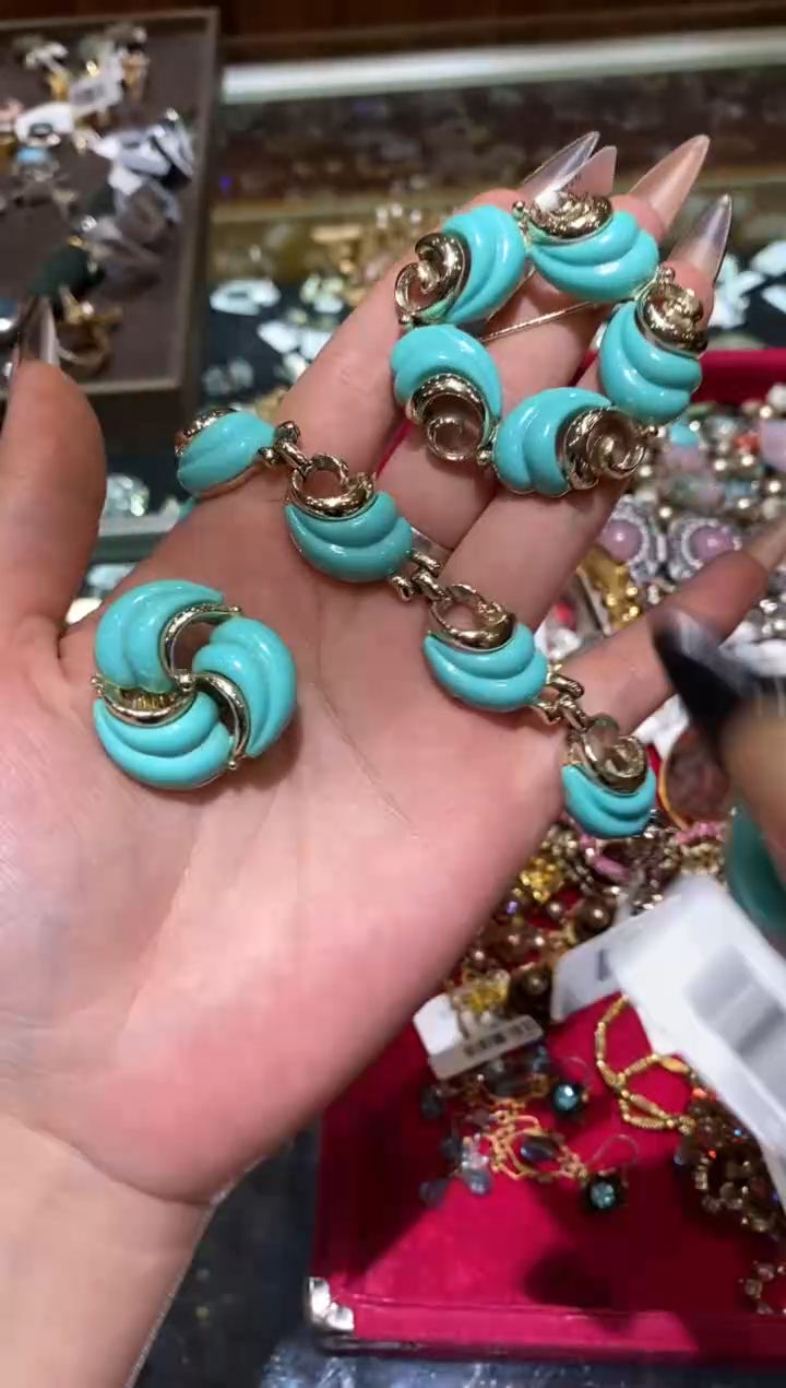 琉璃铜合金楚楚珠宝中古甄选不退换