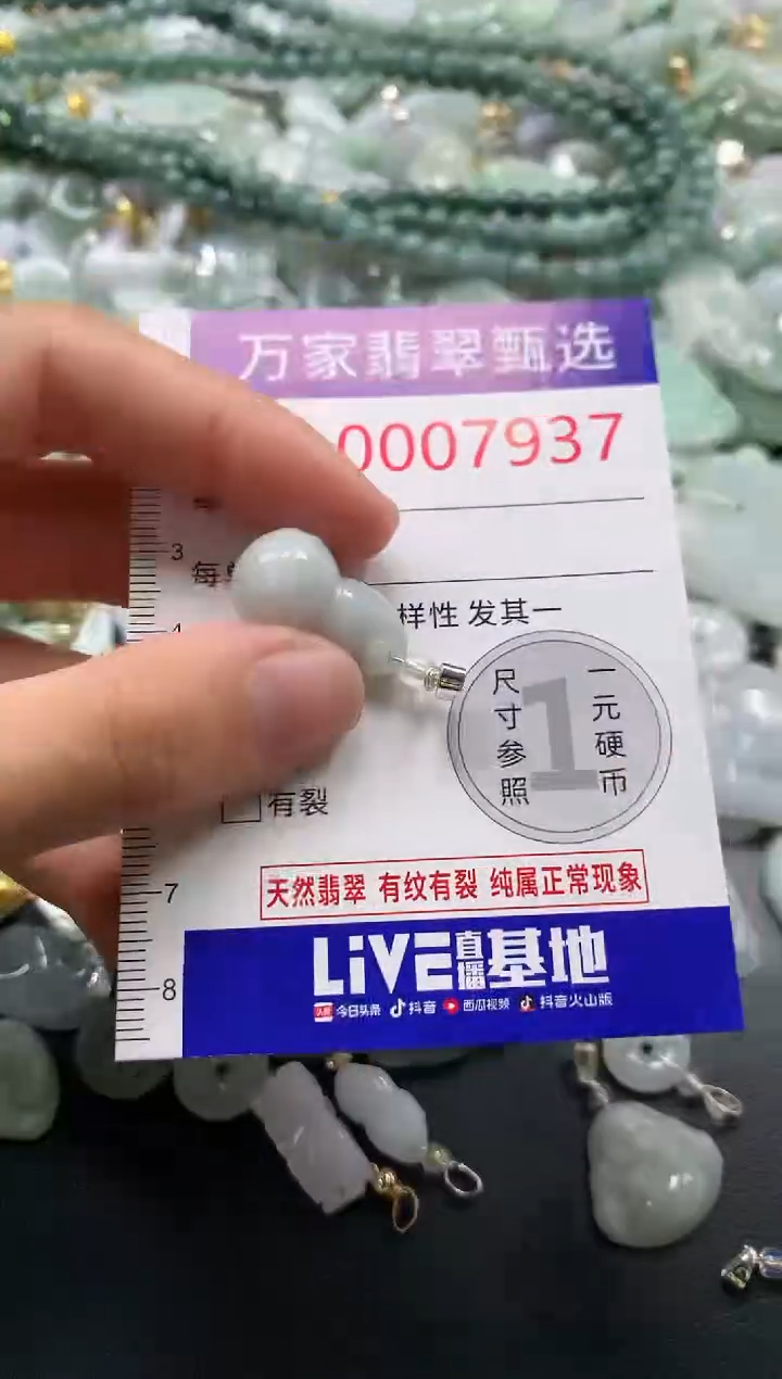 吊坠(不含链)未镶嵌翡翠7937