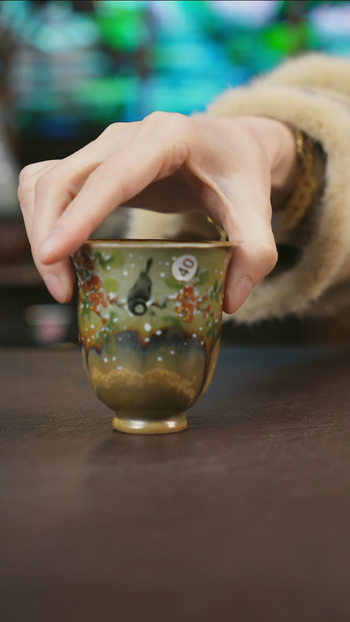 【闪购商品】杯景德镇陶瓷杯碗柴烧多人