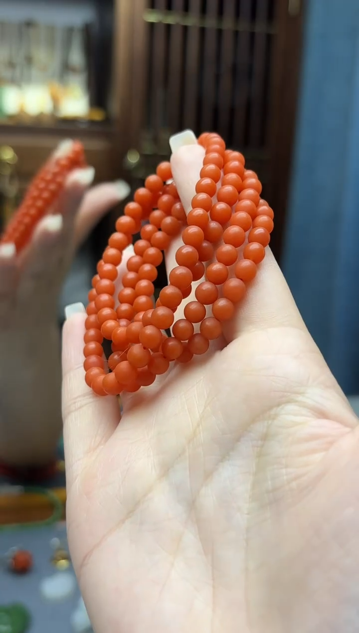 未镶嵌南红玛瑙挂件南红长串ZD
