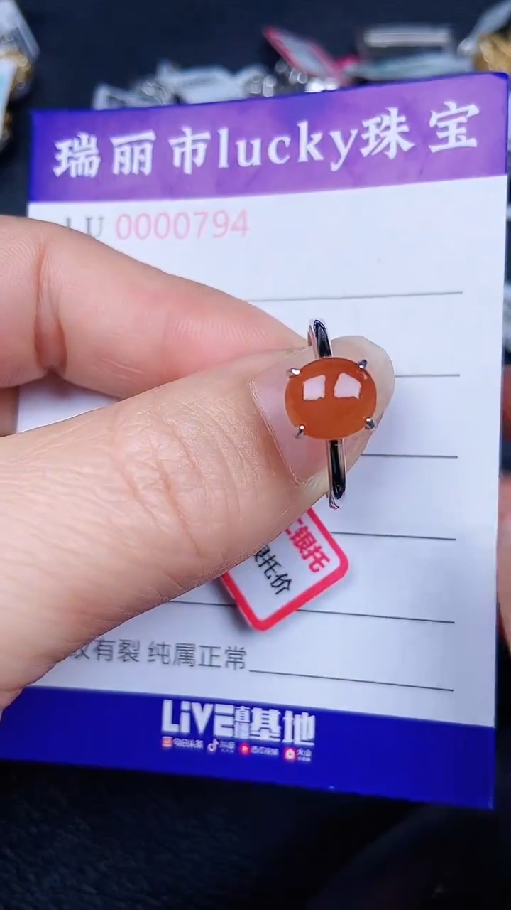 颈饰银S925镶嵌翡翠0794