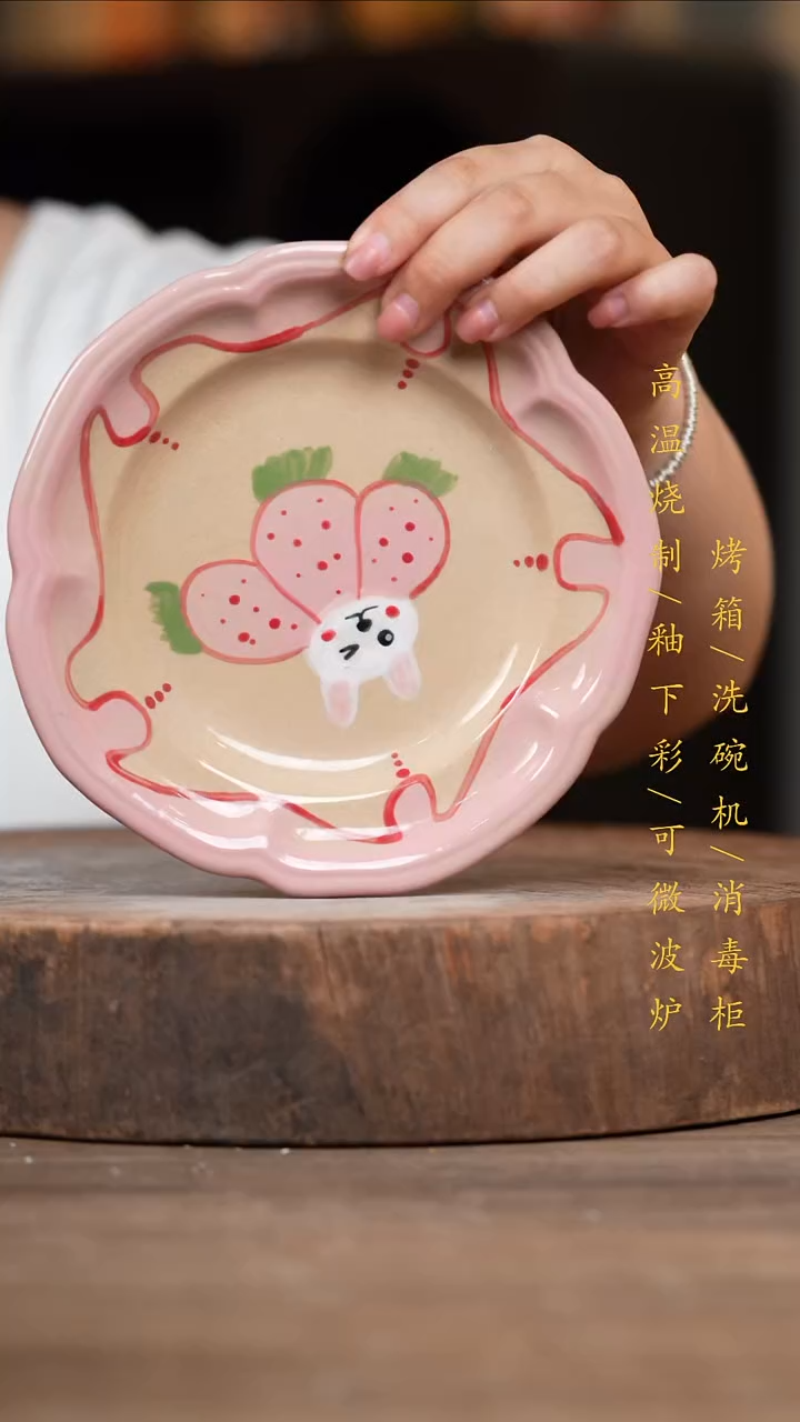 瓷片景德镇高温釉下彩（食品级）