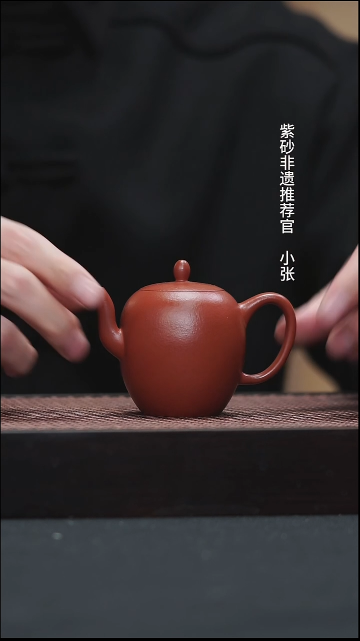 茶壶紫砂21 LTF110261孟臣美人肩朱泥110C