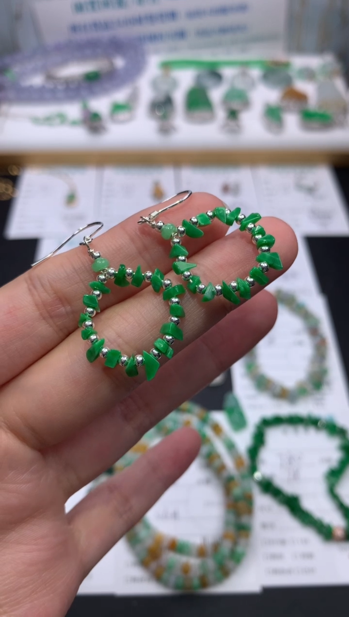 【闪购商品】定制翡翠银S925镶嵌模式推广期24小时鉴赏期