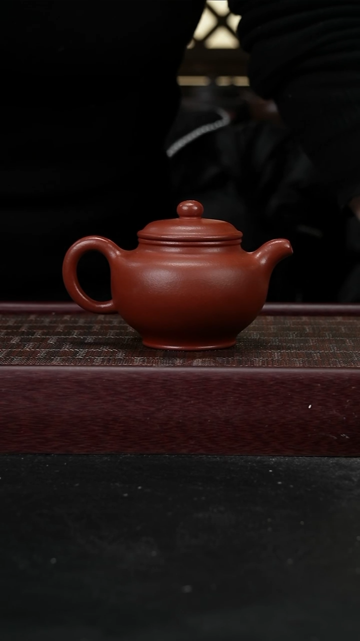 茶壶紫砂zq朱泥 掇只260cc