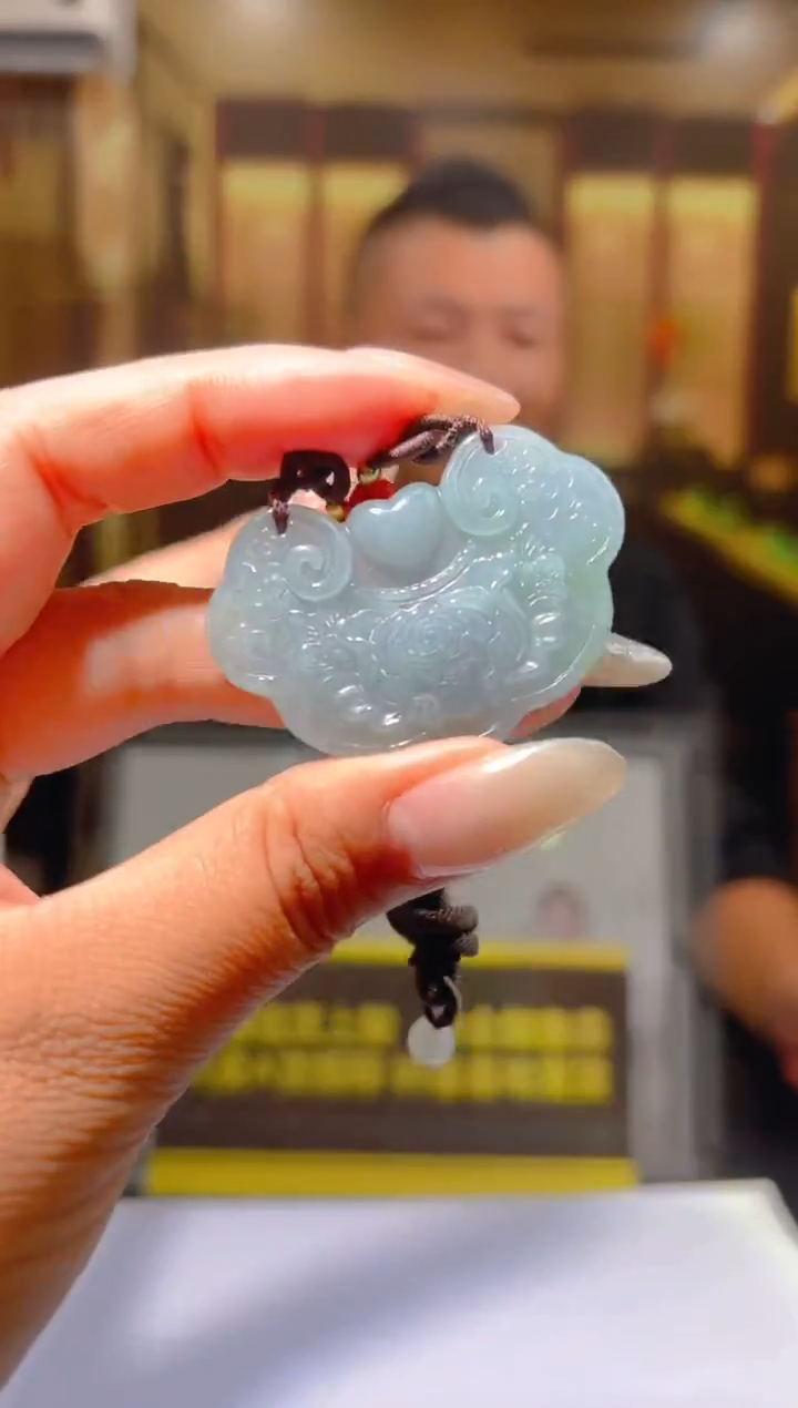 颈饰未镶嵌翡翠03/1221/L/如意