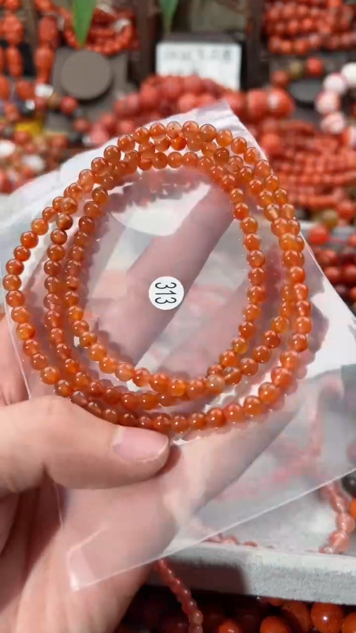 【闪购商品】南红玛瑙手串未镶嵌5