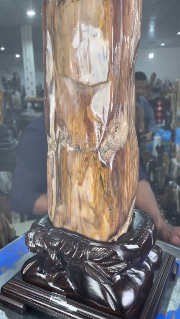 【闪购商品】硅化玉摆件未镶嵌41