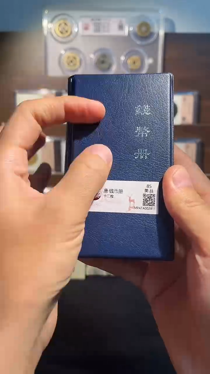 铜觅泉评级 开元钱币册 一本