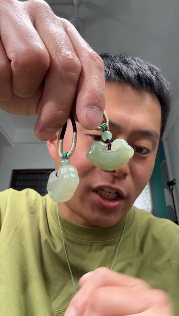 和田玉未镶嵌颈饰吊坠多样性拍一发一件