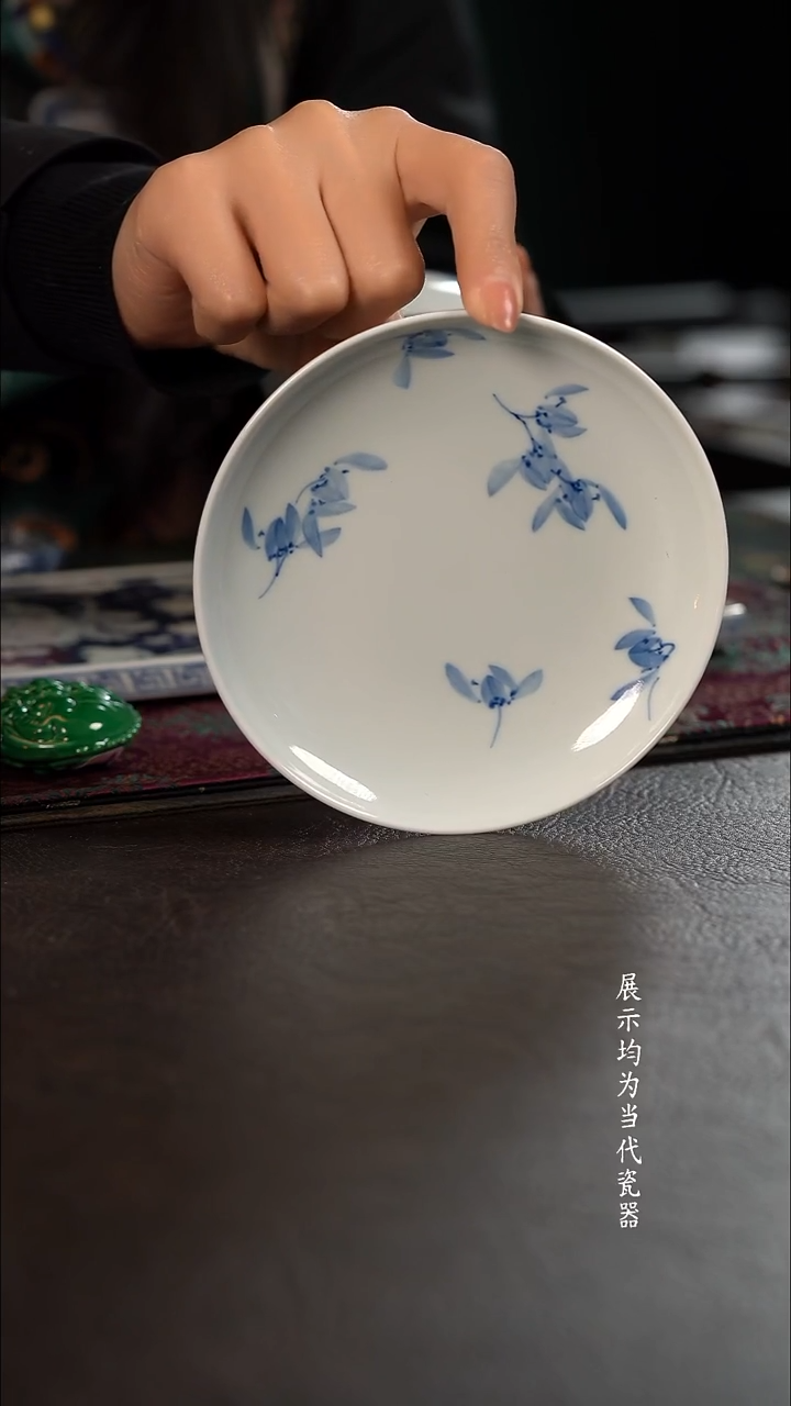 直径 14 品遗HL兰花头小壶承