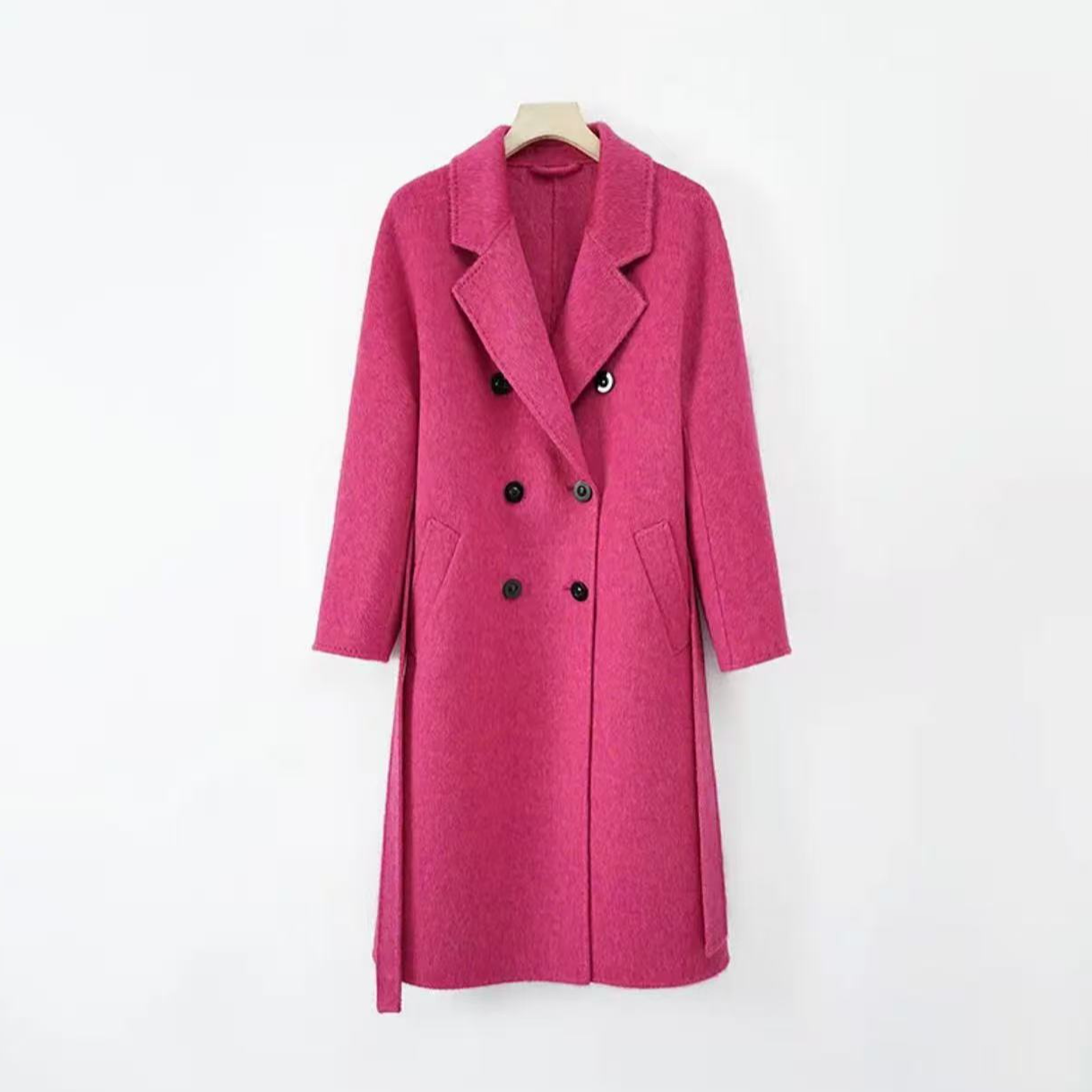 【小飞女装大衣】801长款秋冬款气质百搭801B