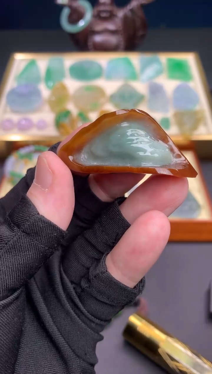 未镶嵌定制翡翠天然翡翠裸石