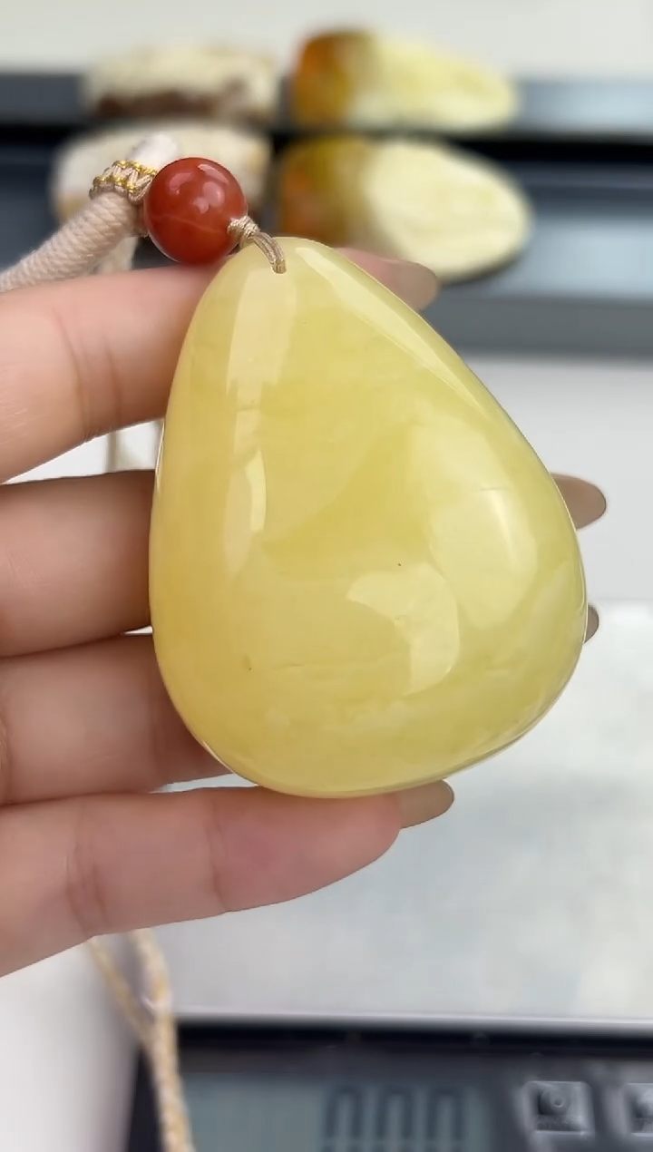 裸石琥珀未镶嵌天然琥珀蜜蜡吊坠