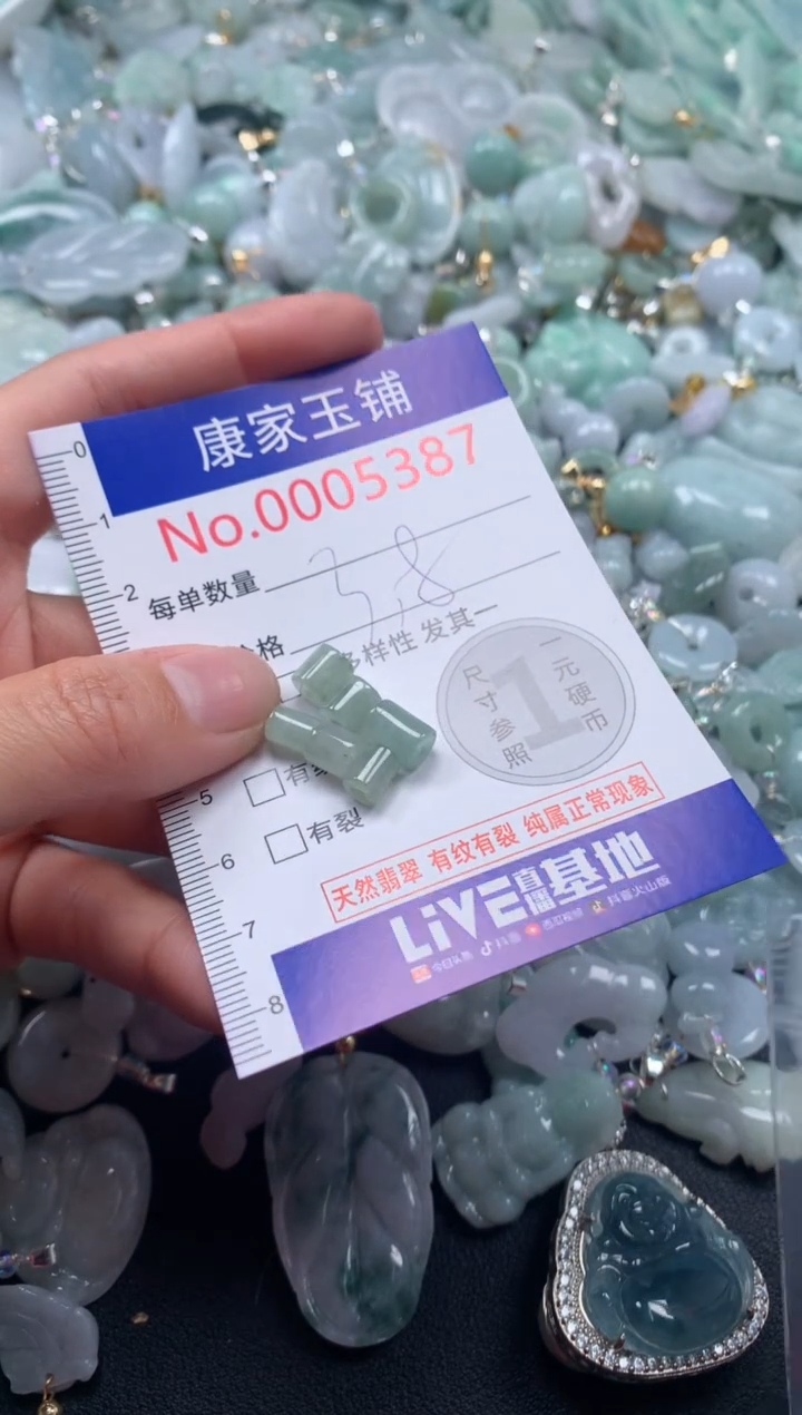 颈饰未镶嵌翡翠5387