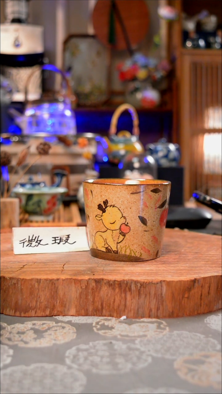 【闪购商品】摆件小鹿手工手绘手工手绘