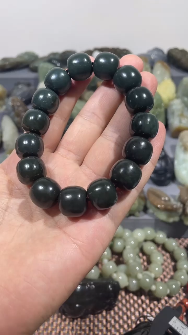 未镶嵌手串和田玉16