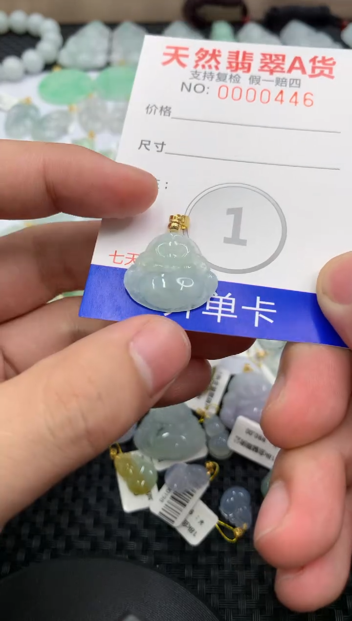 【闪购商品】翡翠颈饰未镶嵌11111111111