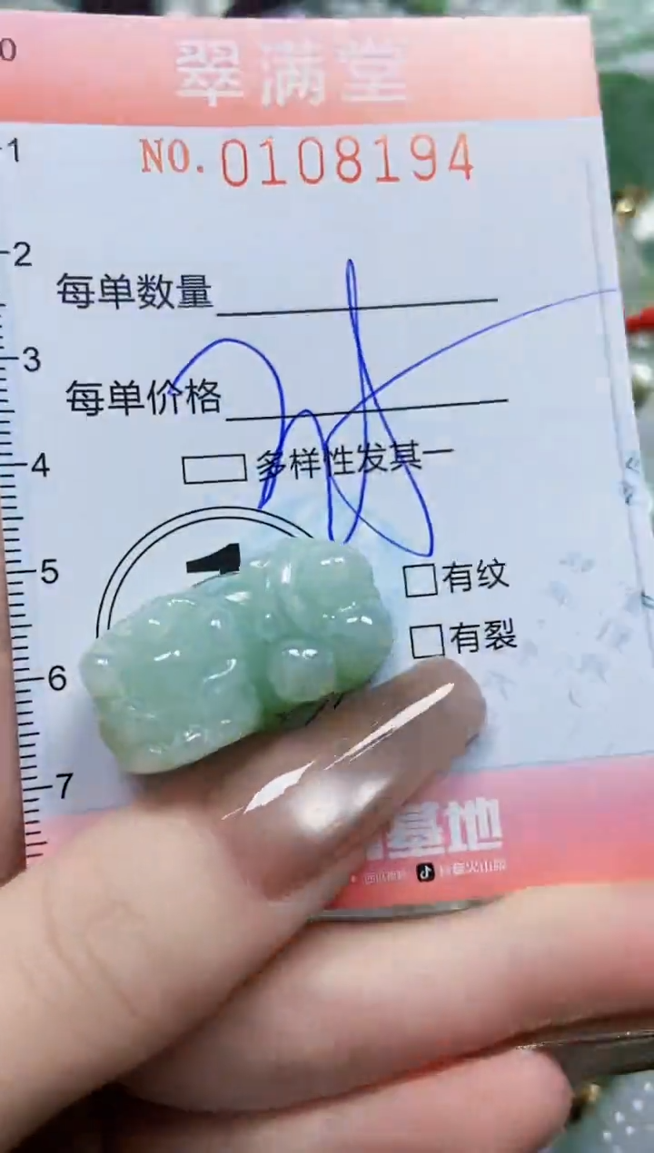 【闪购商品】翡翠颈饰未镶嵌闪购0108194