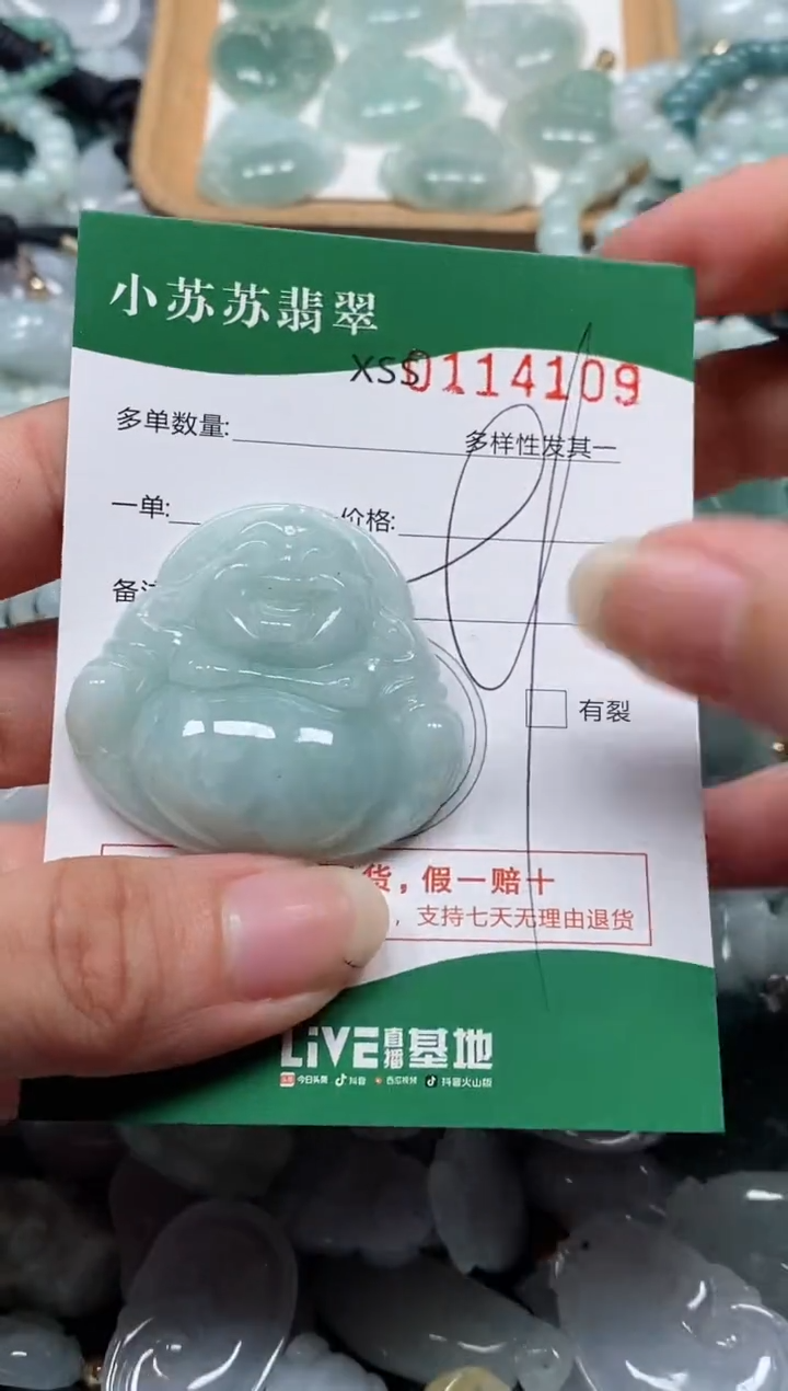 【闪购商品】翡翠未镶嵌颈饰闪购商品0114109