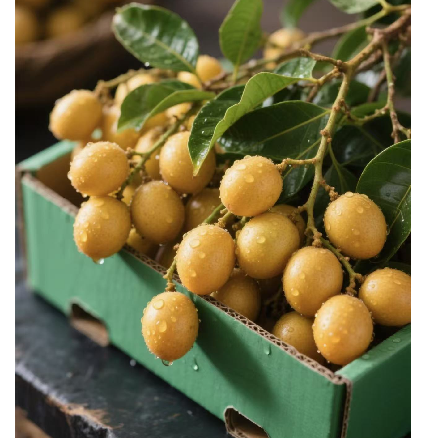 《果虎》空运海南黄皮果 新鲜水果顺丰包邮g