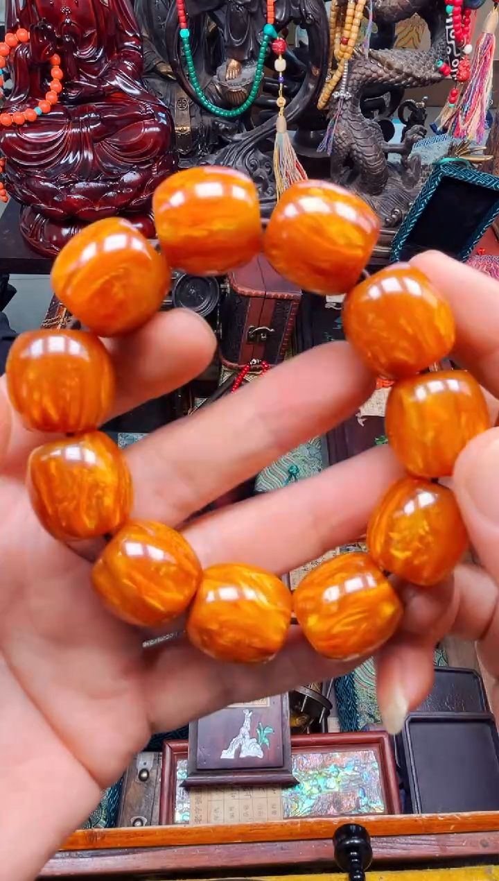 未镶嵌颈饰蜜蜡安哥专属精品链接c77