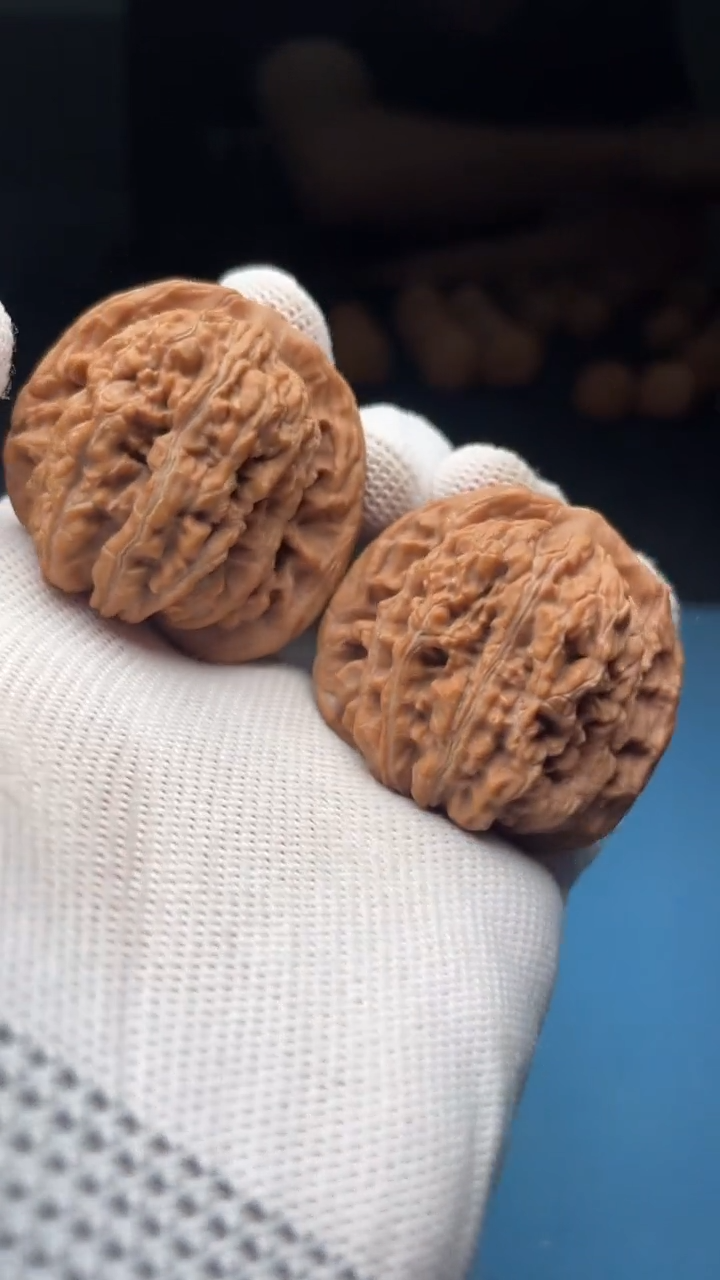 桃核把件a137  楼子 41尺