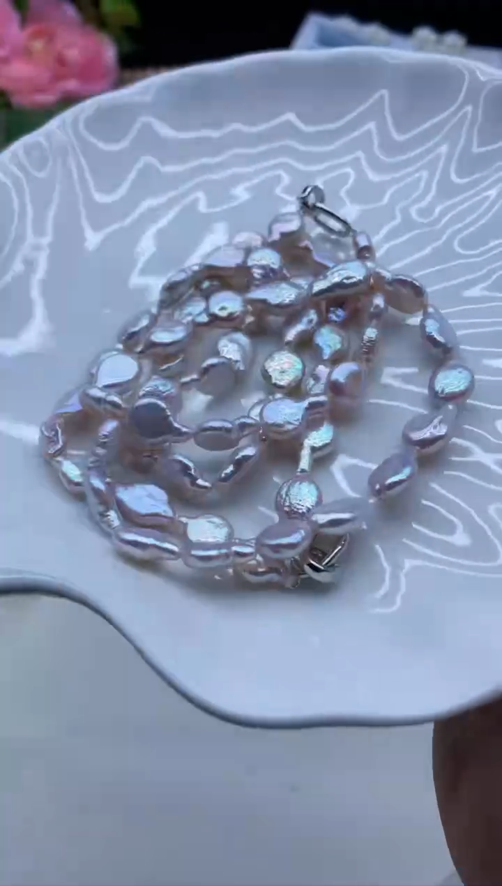 【闪购商品】淡水珍珠颈饰未镶嵌淡水珍珠项链